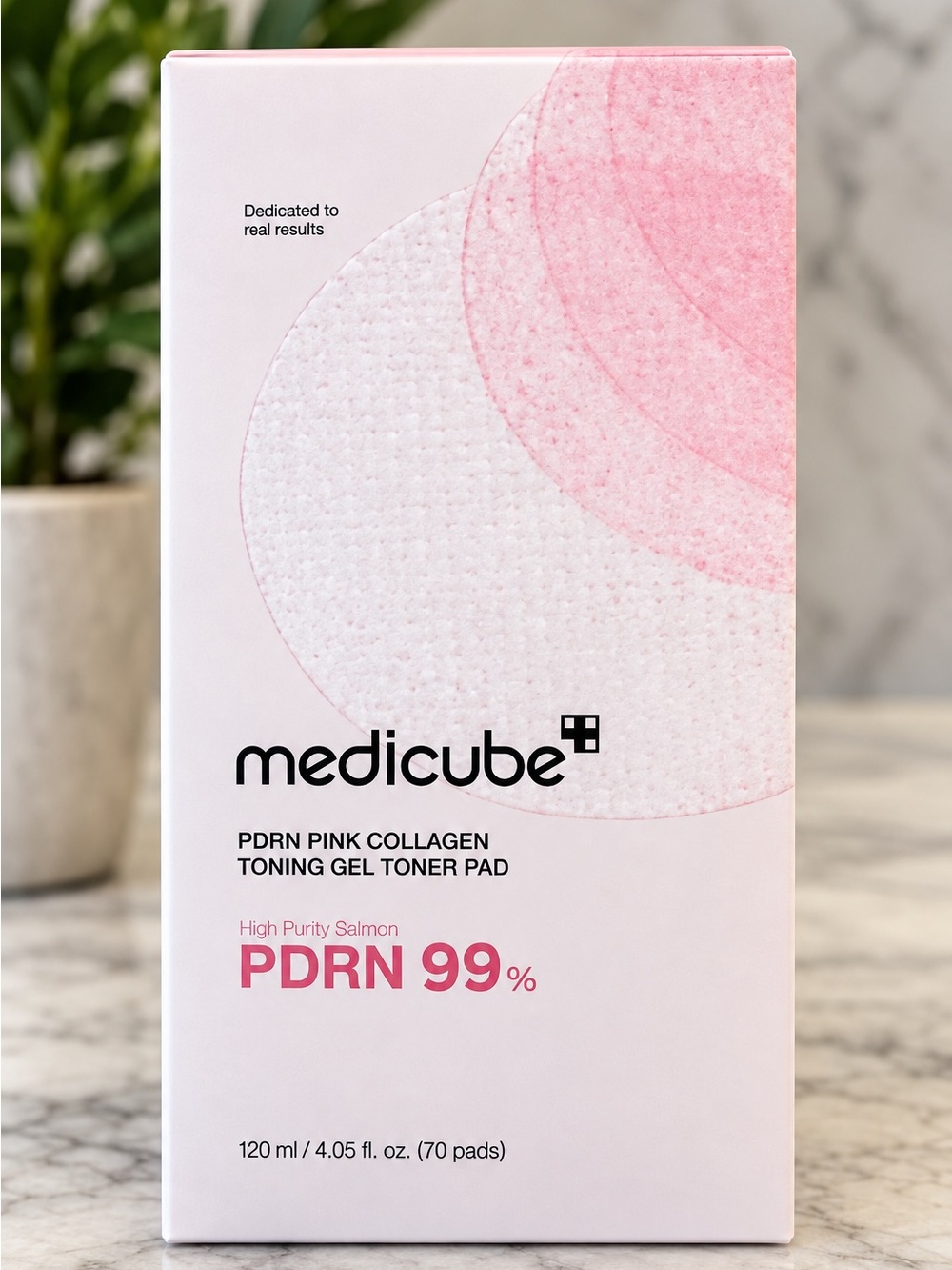 Medicube PDRN Pink Collagen Toning Gel Toner Pads - Pink